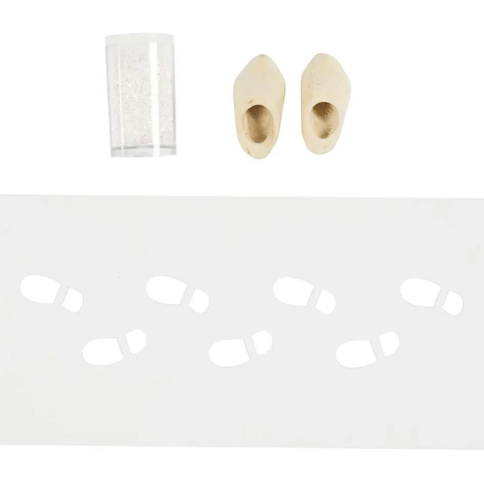 Creativ Company Mini Craft Kit Elf Door| Miniature|Diy-Kits, Basic Items And Tools