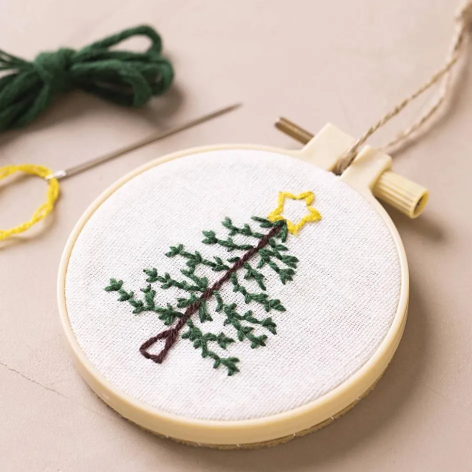 Creativ Company Mini Craft Kit Embroidery| Embroidery And Needle Punch|Diy-Kits, Textiles And Yarn