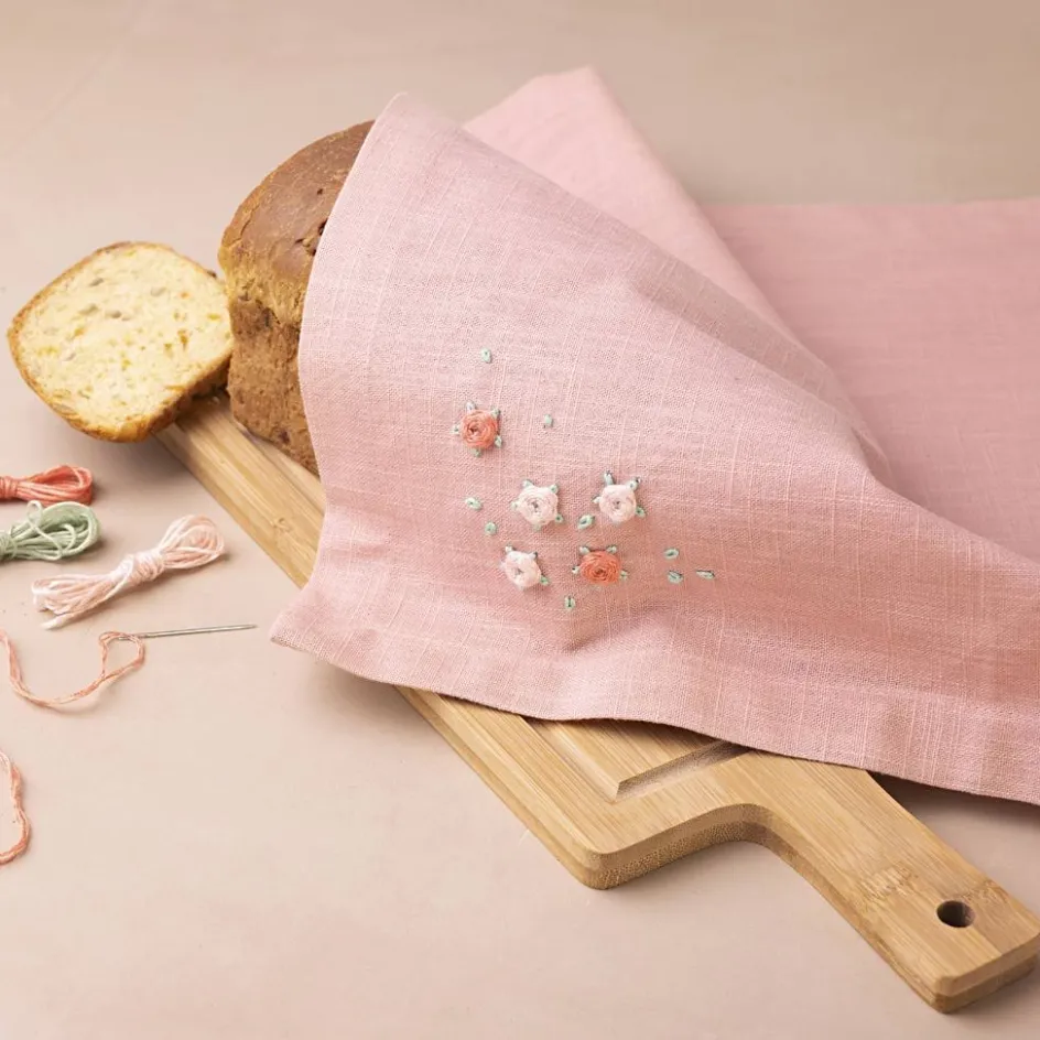 Creativ Company Mini Craft Kit Embroidery| Embroidery And Needle Punch|Diy-Kits, Textiles And Yarn