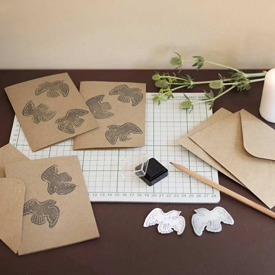 Creativ Company Mini Craft Kit Foam Printing| Diy-Kits, Paints And Painting Accessories