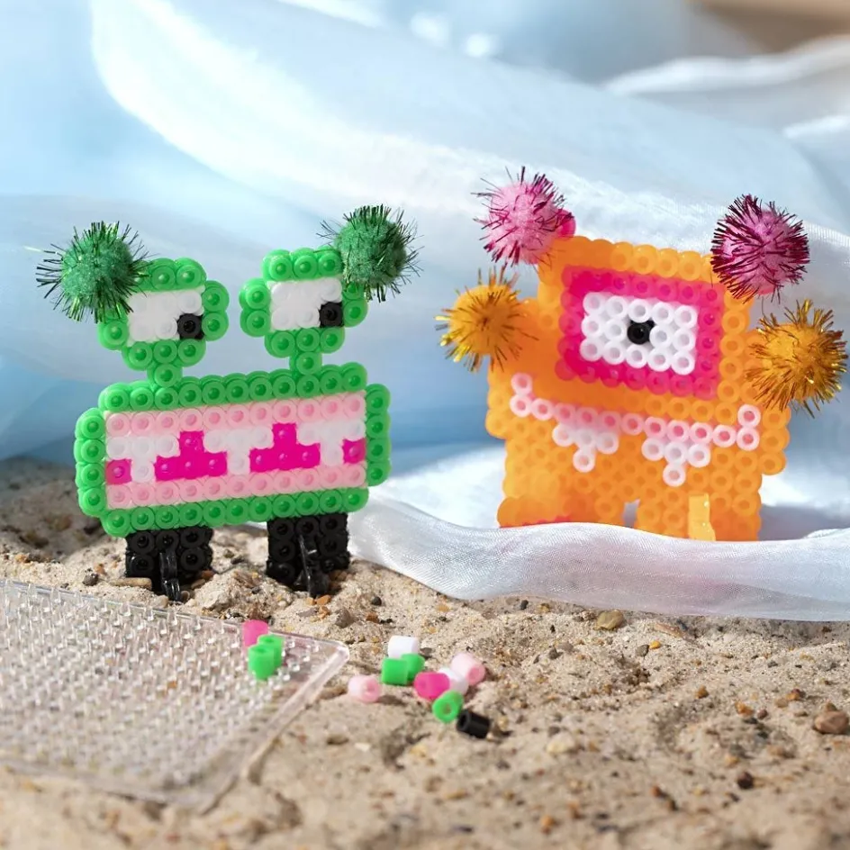 Creativ Company Mini Craft Kit Fuse beads| Tube Beads|Diy-Kits, Beads And Jewellery Making
