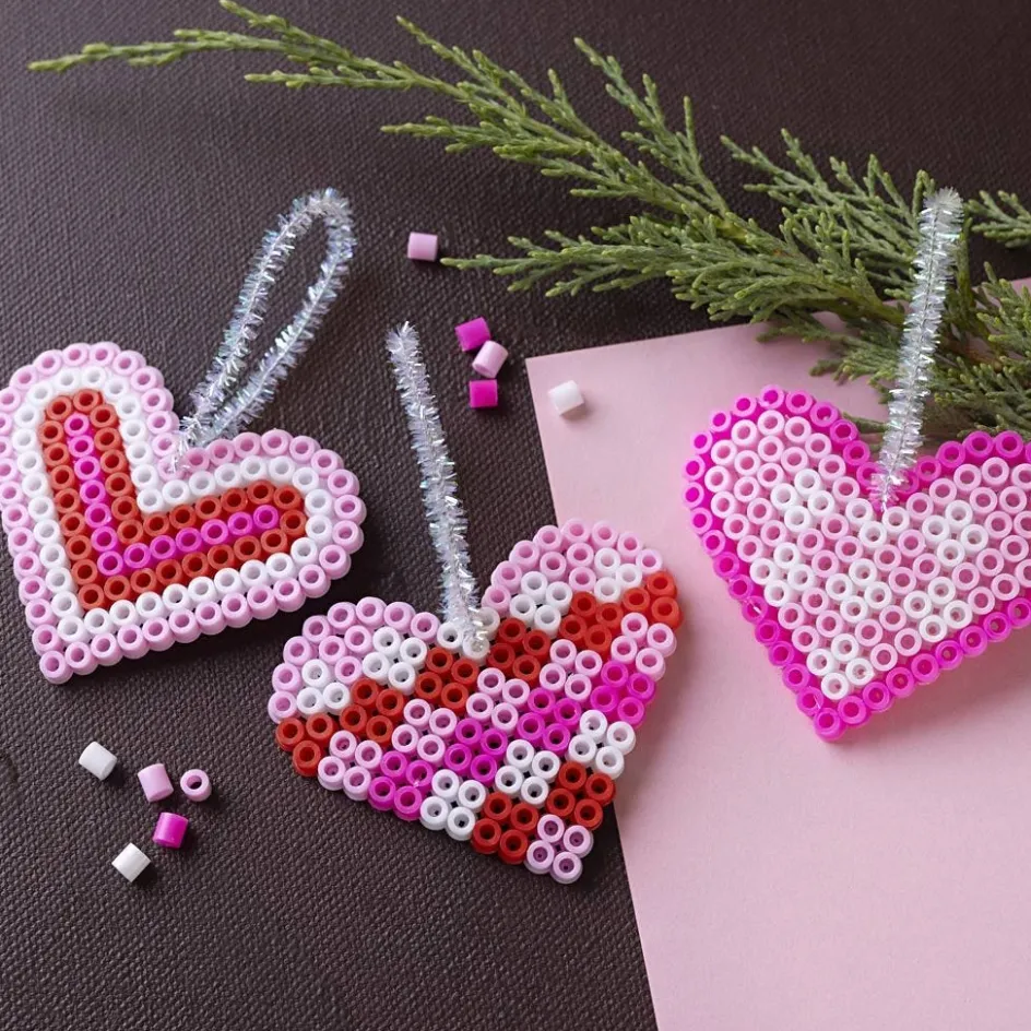 Creativ Company Mini Craft Kit Fuse Beads| Tube Beads|Diy-Kits, Beads And Jewellery Making