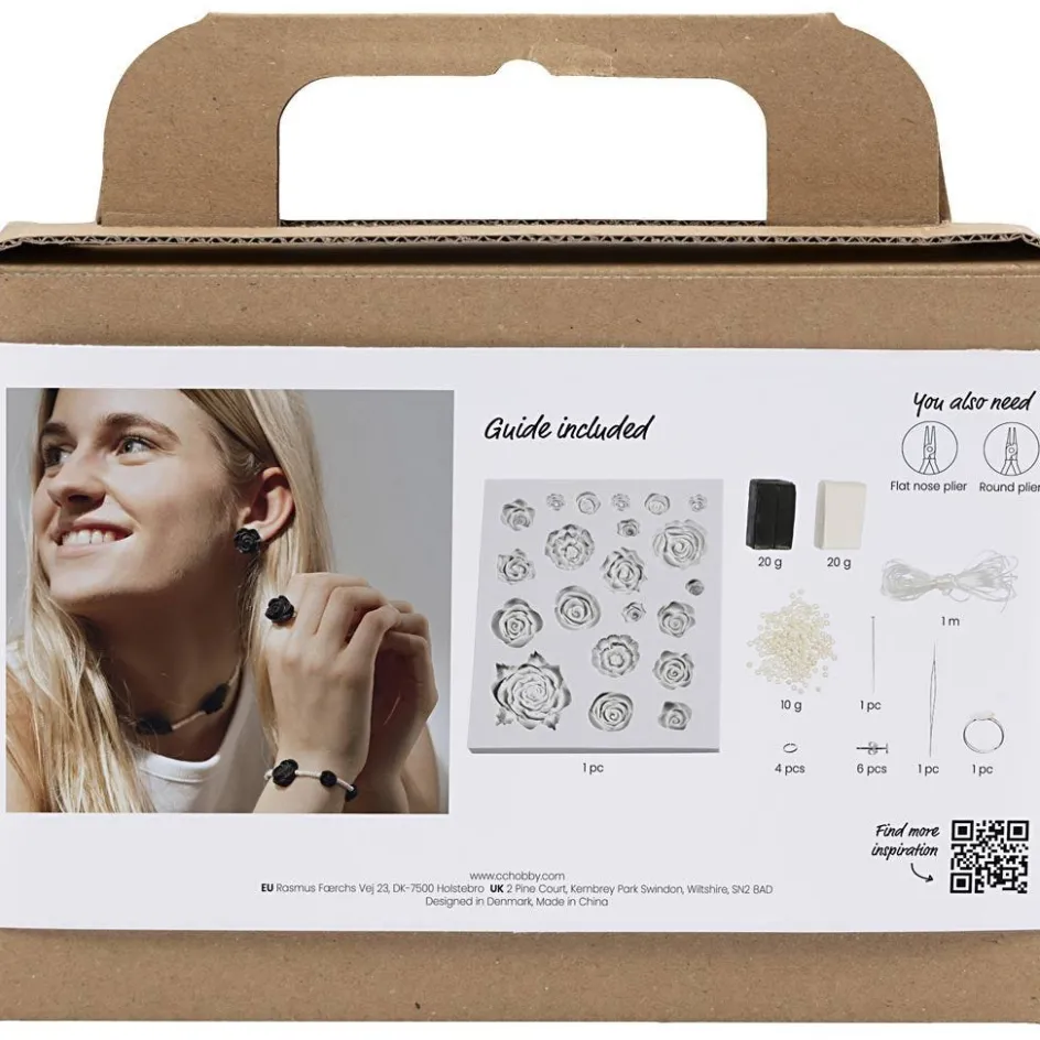 Creativ Company Mini Craft Kit Jewellery| Beads|Diy-Kits, Beads And Jewellery Making