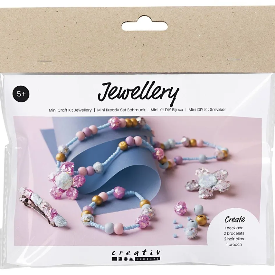 Creativ Company Mini Craft Kit Jewellery| Beads|Diy-Kits, Beads And Jewellery Making