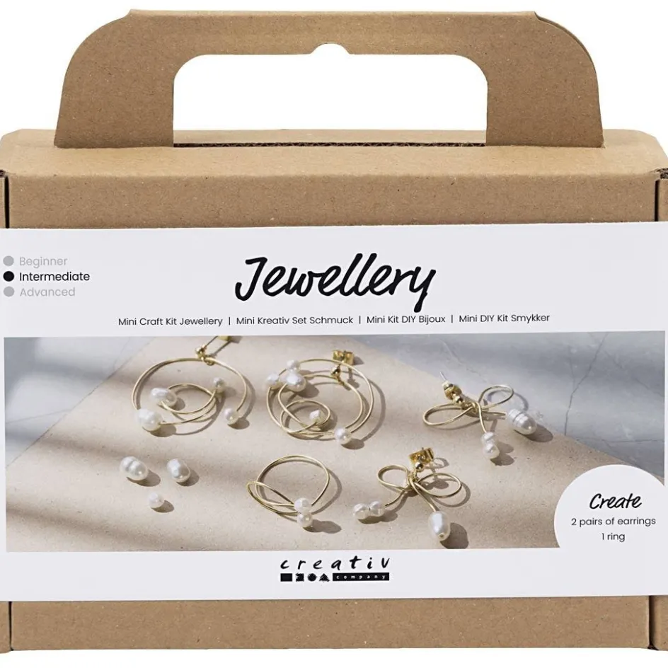 Creativ Company Mini Craft Kit Jewellery| Beads|Diy-Kits, Beads And Jewellery Making