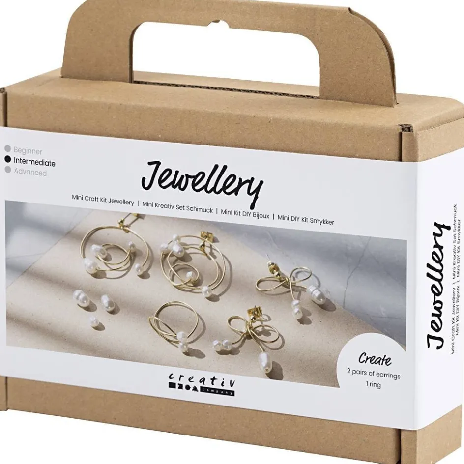 Creativ Company Mini Craft Kit Jewellery| Beads|Diy-Kits, Beads And Jewellery Making