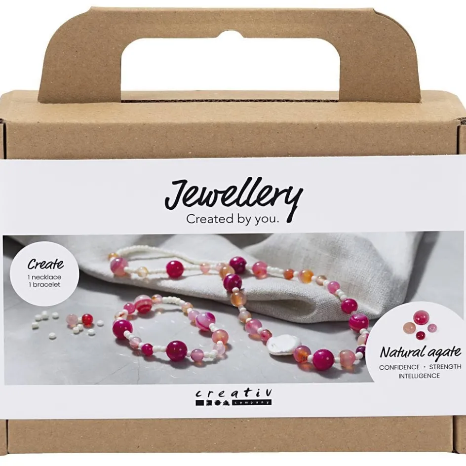 Creativ Company Mini Craft Kit Jewellery| Beads|Diy-Kits, Beads And Jewellery Making
