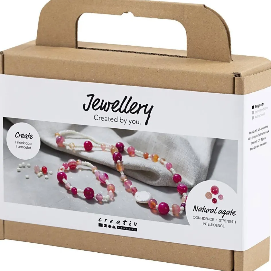 Creativ Company Mini Craft Kit Jewellery| Beads|Diy-Kits, Beads And Jewellery Making
