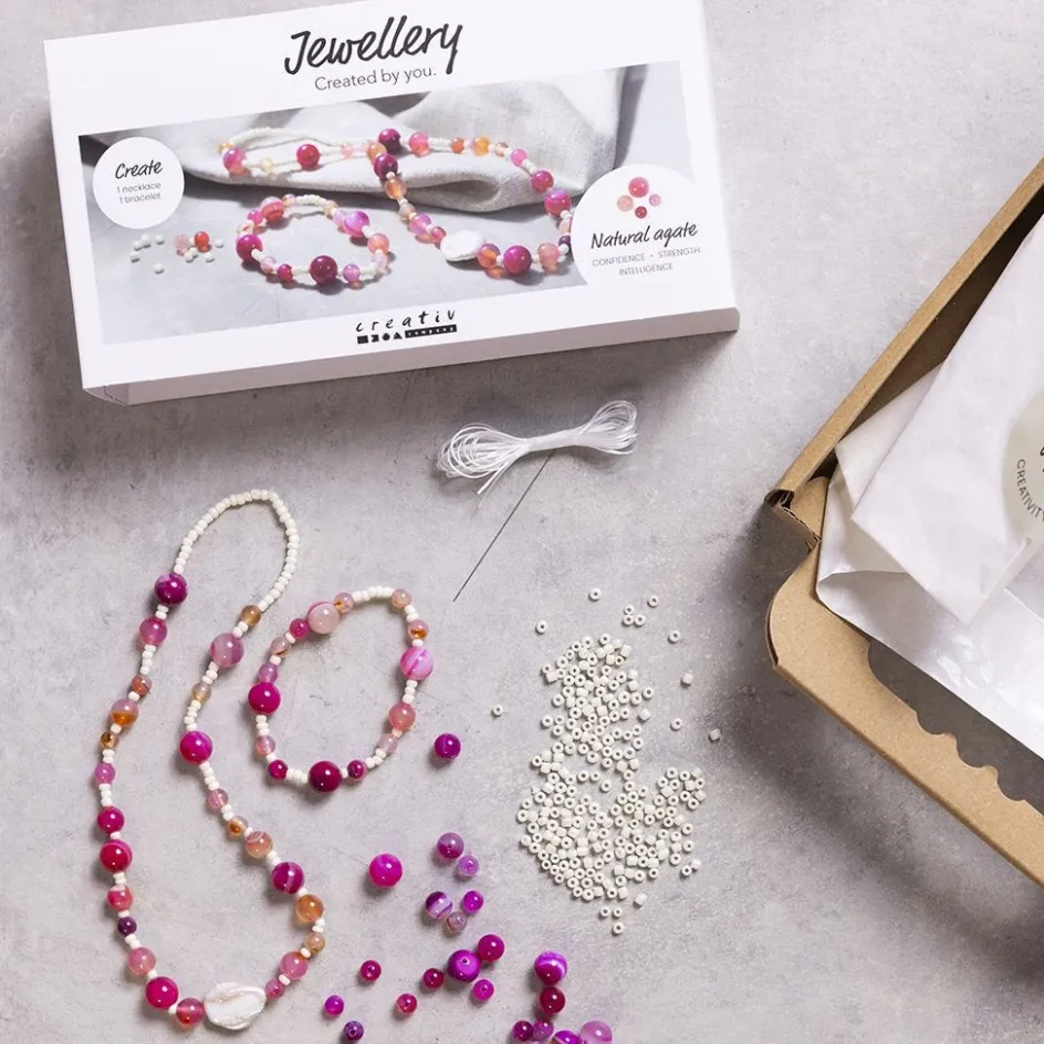 Creativ Company Mini Craft Kit Jewellery| Beads|Diy-Kits, Beads And Jewellery Making