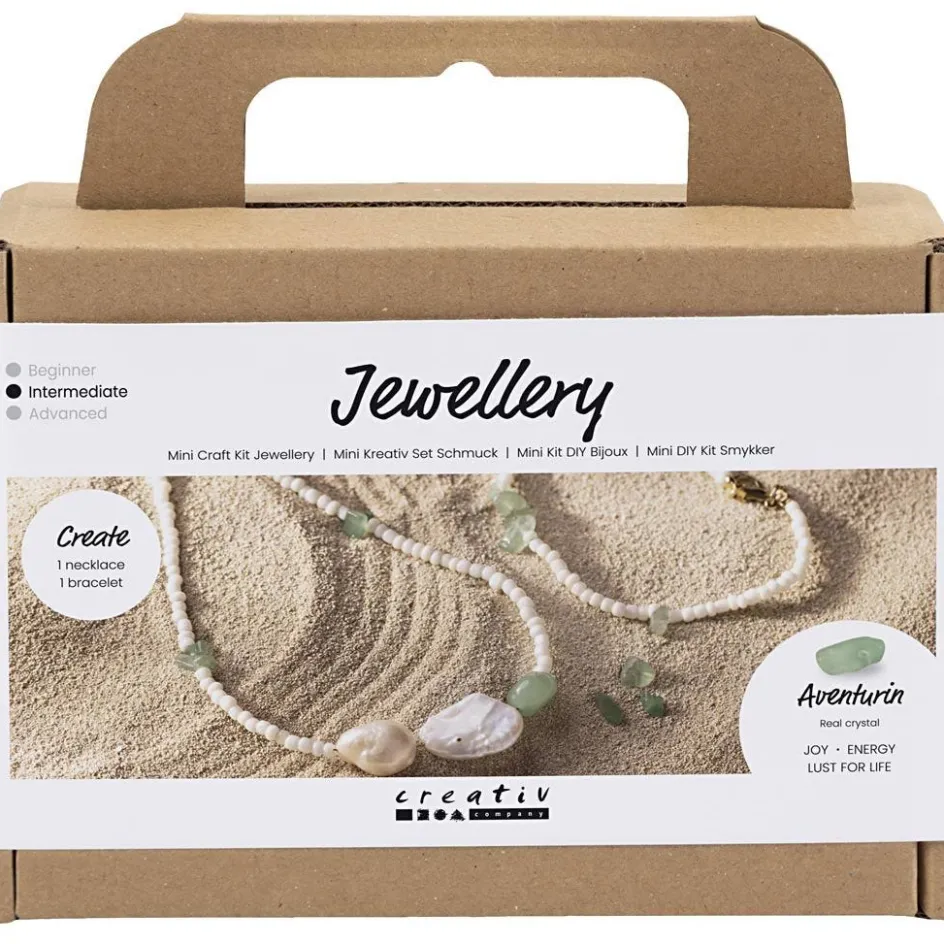 Creativ Company Mini Craft Kit Jewellery| Beads|Diy-Kits, Beads And Jewellery Making