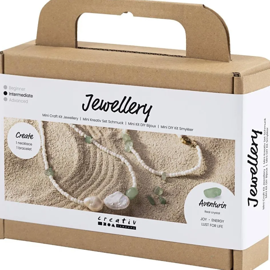 Creativ Company Mini Craft Kit Jewellery| Beads|Diy-Kits, Beads And Jewellery Making