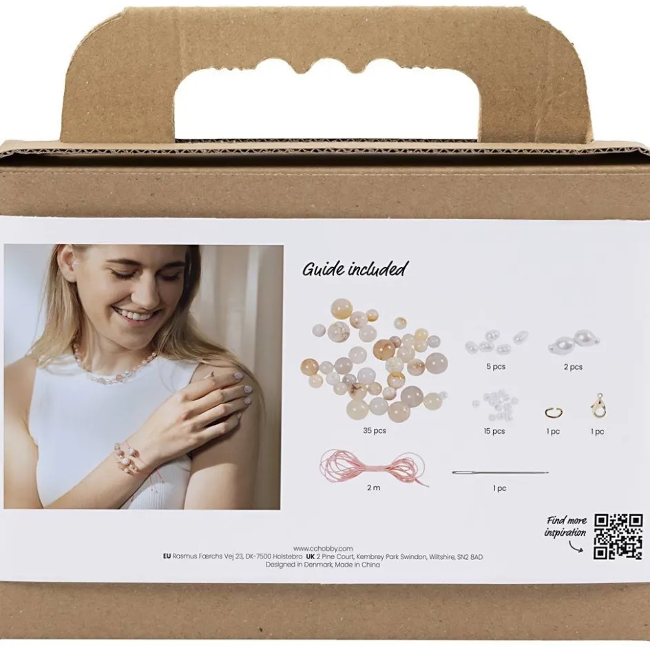 Creativ Company Mini Craft Kit Jewellery| Beads|Diy-Kits, Beads And Jewellery Making