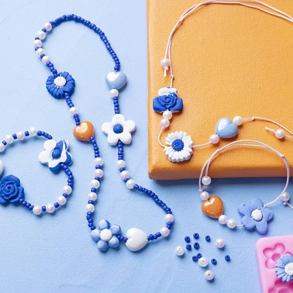 Creativ Company Mini Craft Kit Jewellery| Beads|Diy-Kits, Beads And Jewellery Making