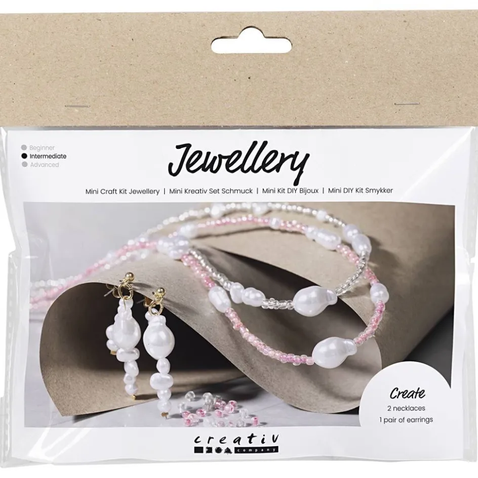 Creativ Company Mini Craft Kit Jewellery| Beads|Diy-Kits, Beads And Jewellery Making