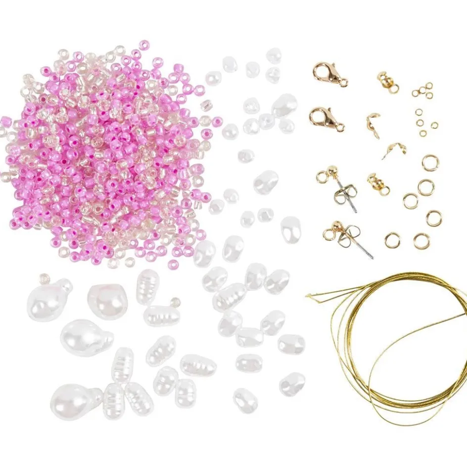 Creativ Company Mini Craft Kit Jewellery| Beads|Diy-Kits, Beads And Jewellery Making