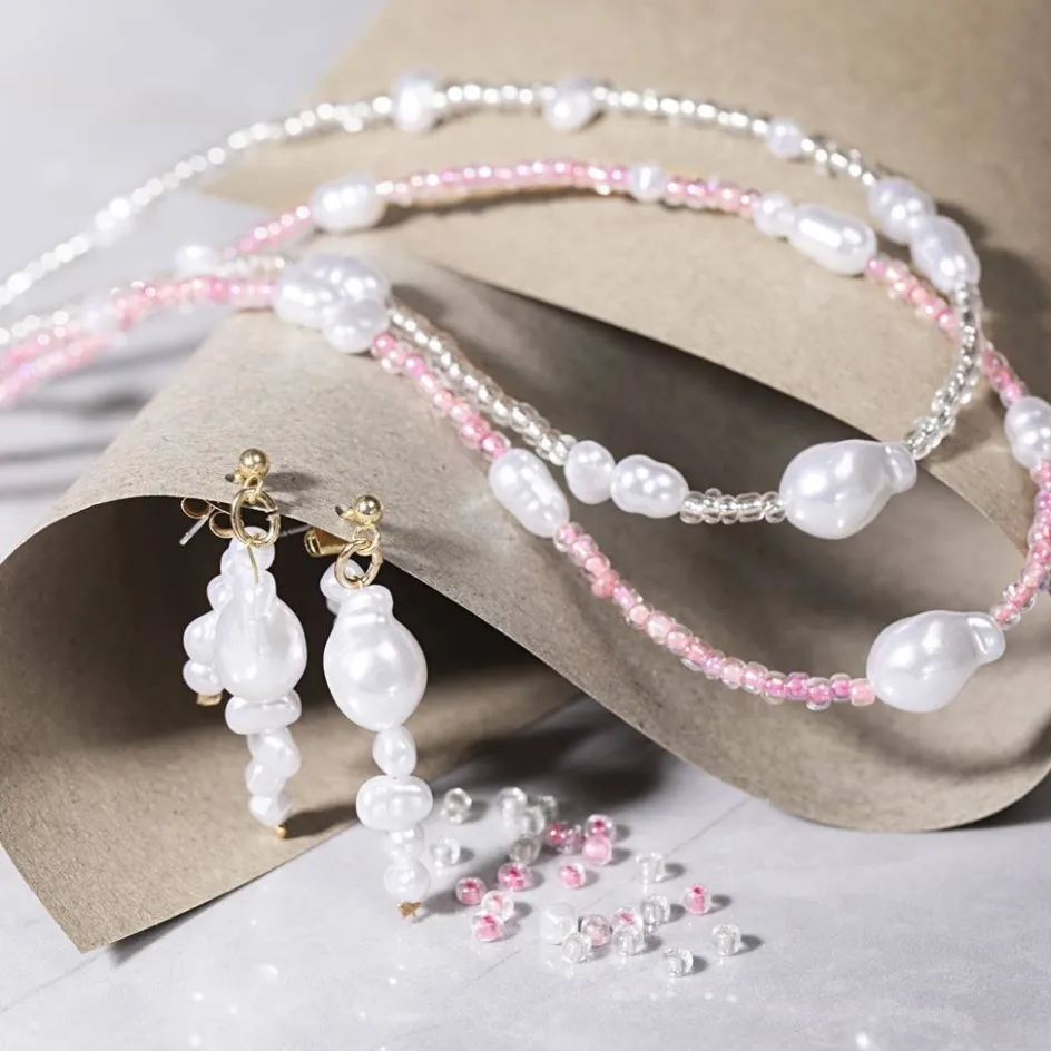 Creativ Company Mini Craft Kit Jewellery| Beads|Diy-Kits, Beads And Jewellery Making