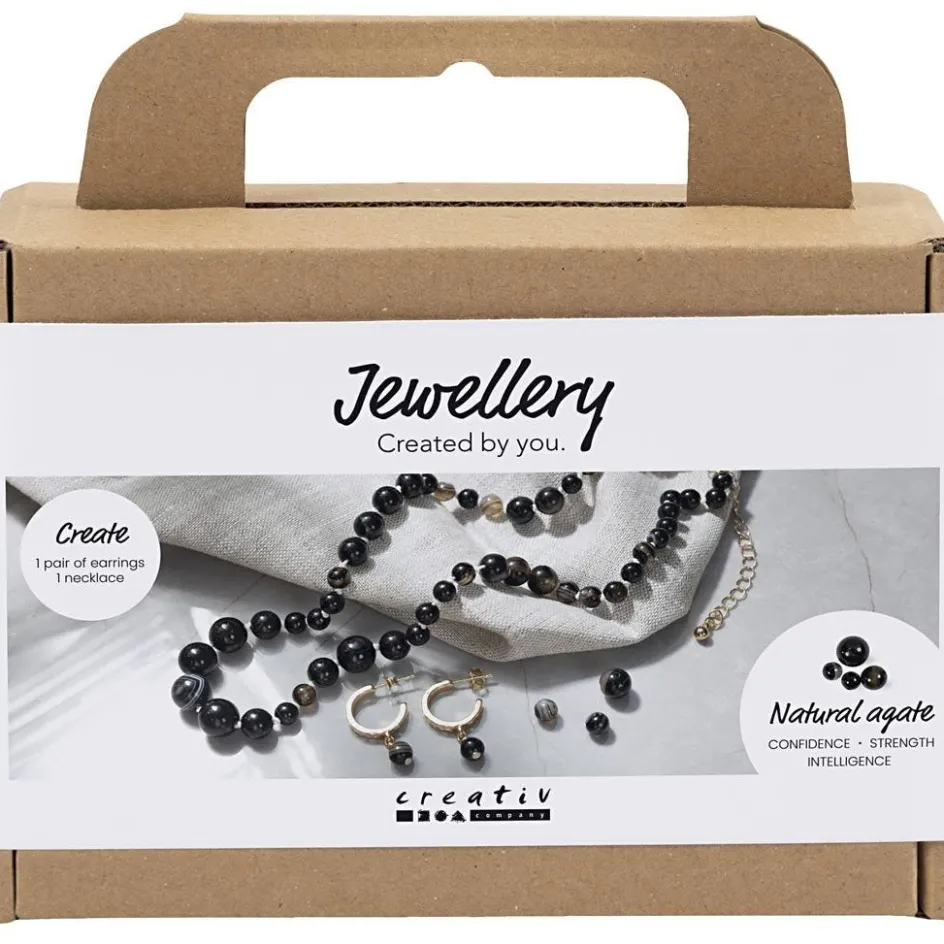 Creativ Company Mini Craft Kit Jewellery| Beads|Diy-Kits, Beads And Jewellery Making