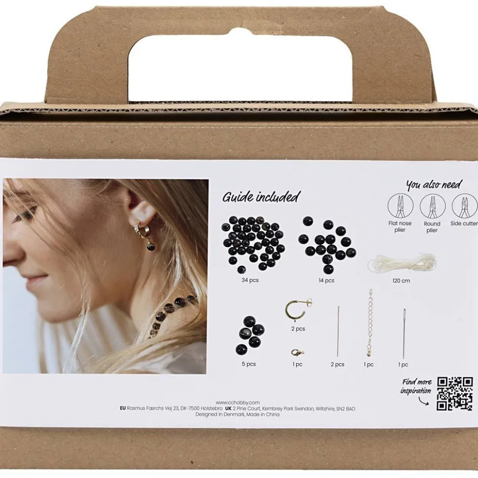 Creativ Company Mini Craft Kit Jewellery| Beads|Diy-Kits, Beads And Jewellery Making