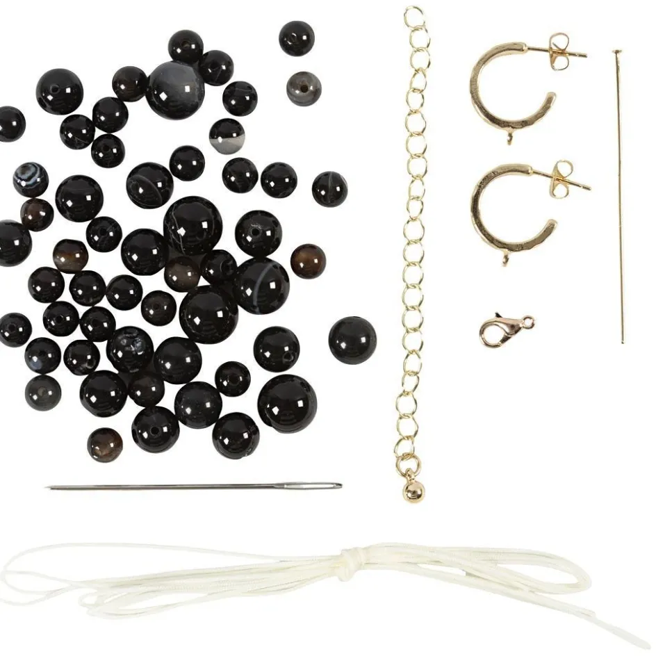 Creativ Company Mini Craft Kit Jewellery| Beads|Diy-Kits, Beads And Jewellery Making