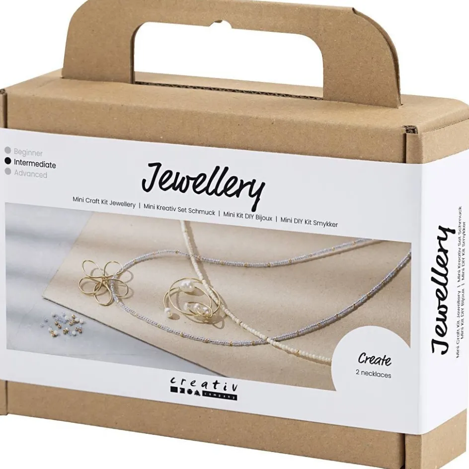 Creativ Company Mini Craft Kit Jewellery| Beads|Diy-Kits, Beads And Jewellery Making