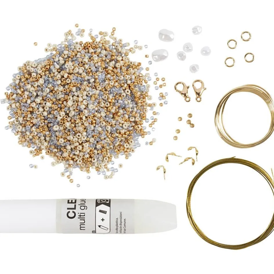 Creativ Company Mini Craft Kit Jewellery| Beads|Diy-Kits, Beads And Jewellery Making
