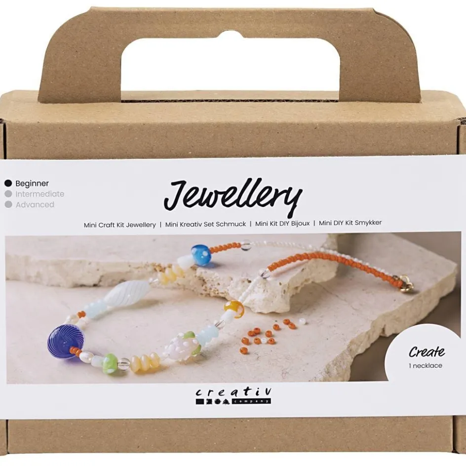 Creativ Company Mini Craft Kit Jewellery| Beads|Diy-Kits, Beads And Jewellery Making