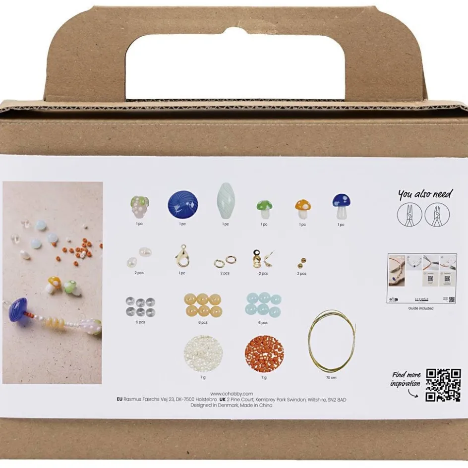Creativ Company Mini Craft Kit Jewellery| Beads|Diy-Kits, Beads And Jewellery Making