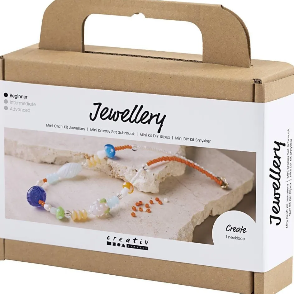 Creativ Company Mini Craft Kit Jewellery| Beads|Diy-Kits, Beads And Jewellery Making