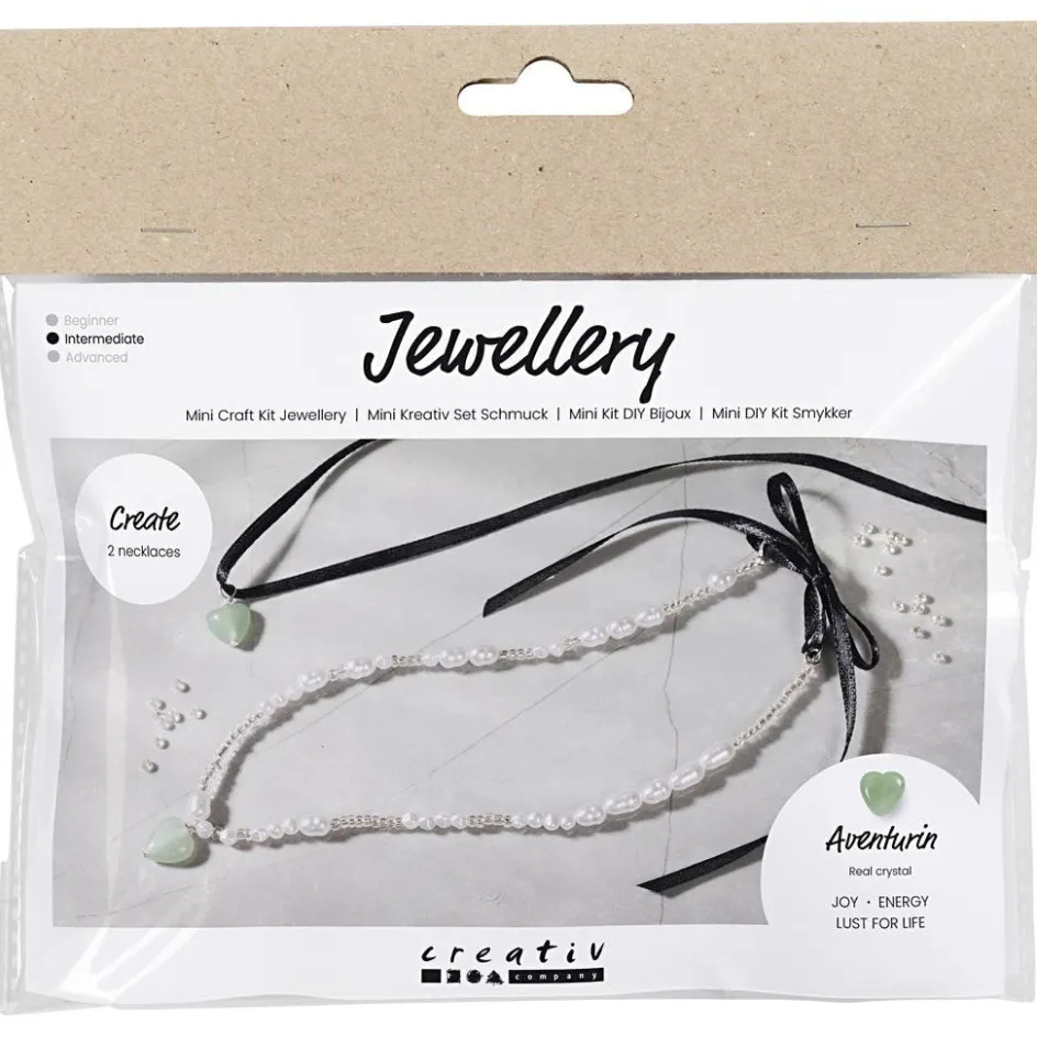 Creativ Company Mini Craft Kit Jewellery| Beads|Diy-Kits, Beads And Jewellery Making