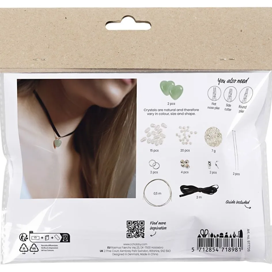 Creativ Company Mini Craft Kit Jewellery| Beads|Diy-Kits, Beads And Jewellery Making