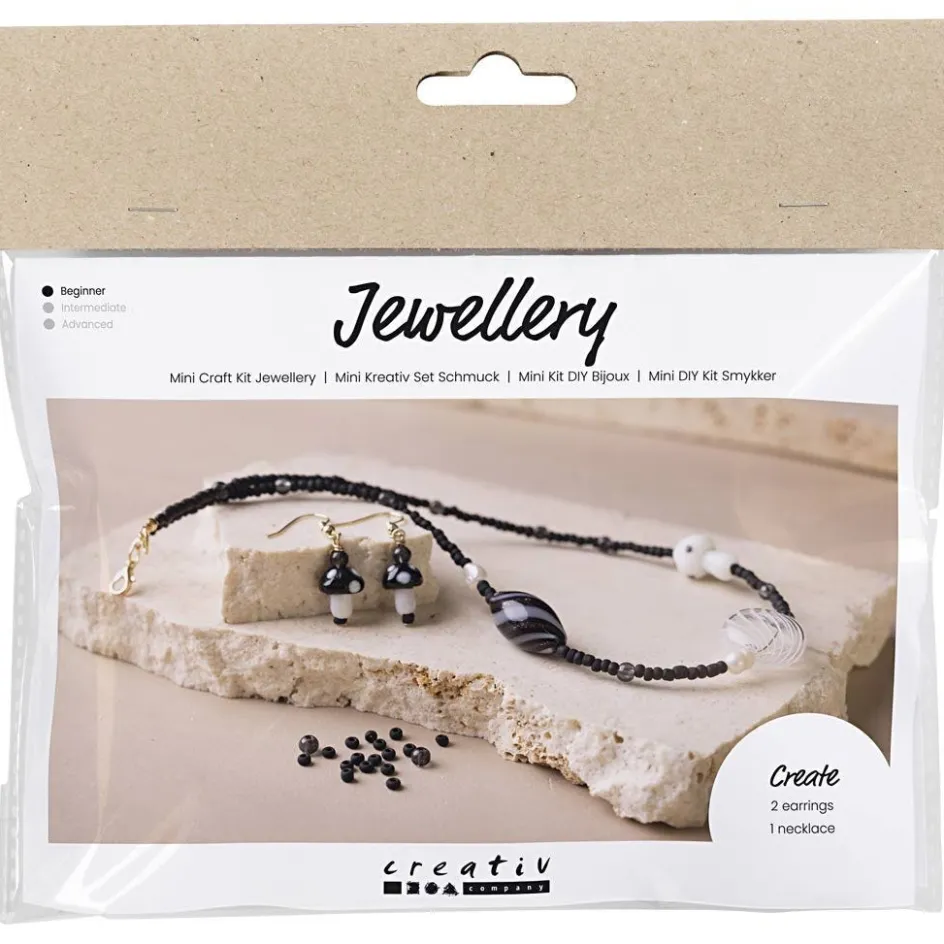 Creativ Company Mini Craft Kit Jewellery| Beads|Diy-Kits, Beads And Jewellery Making