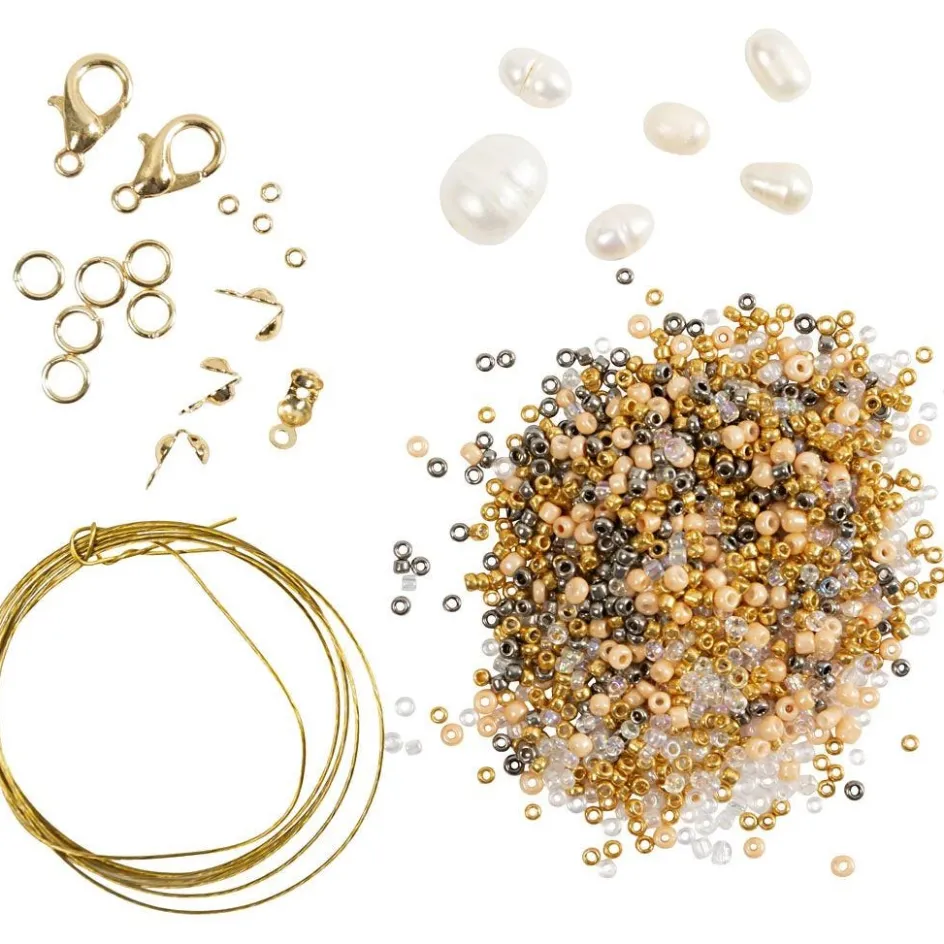 Creativ Company Mini Craft Kit Jewellery| Beads|Diy-Kits, Beads And Jewellery Making