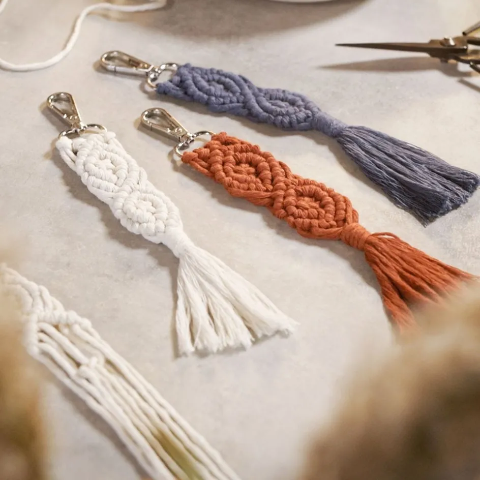 Creativ Company Mini Craft Kit Macramé| Macramé|Diy-Kits, Textiles And Yarn
