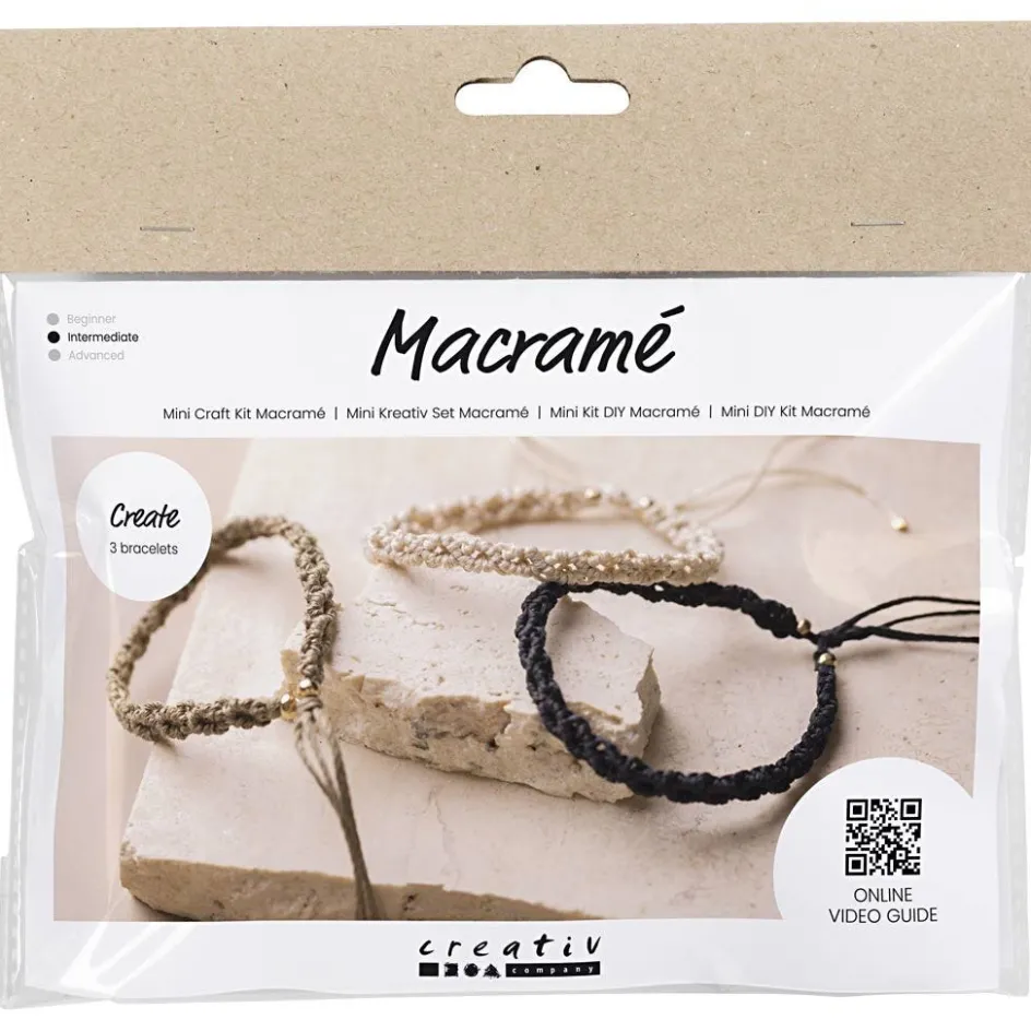 Creativ Company Mini Craft Kit Macramé| Macramé|Diy-Kits, Textiles And Yarn