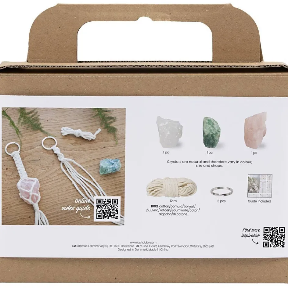Creativ Company Mini Craft Kit Macramé| Macramé|Diy-Kits, Textiles And Yarn