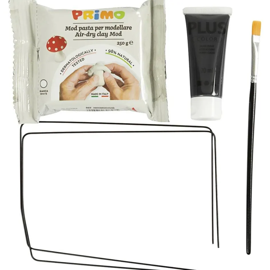 Creativ Company Mini Craft Kit Modelling| Air Drying Clay And Modelling Compounds|Diy-Kits, Modelling And Casting