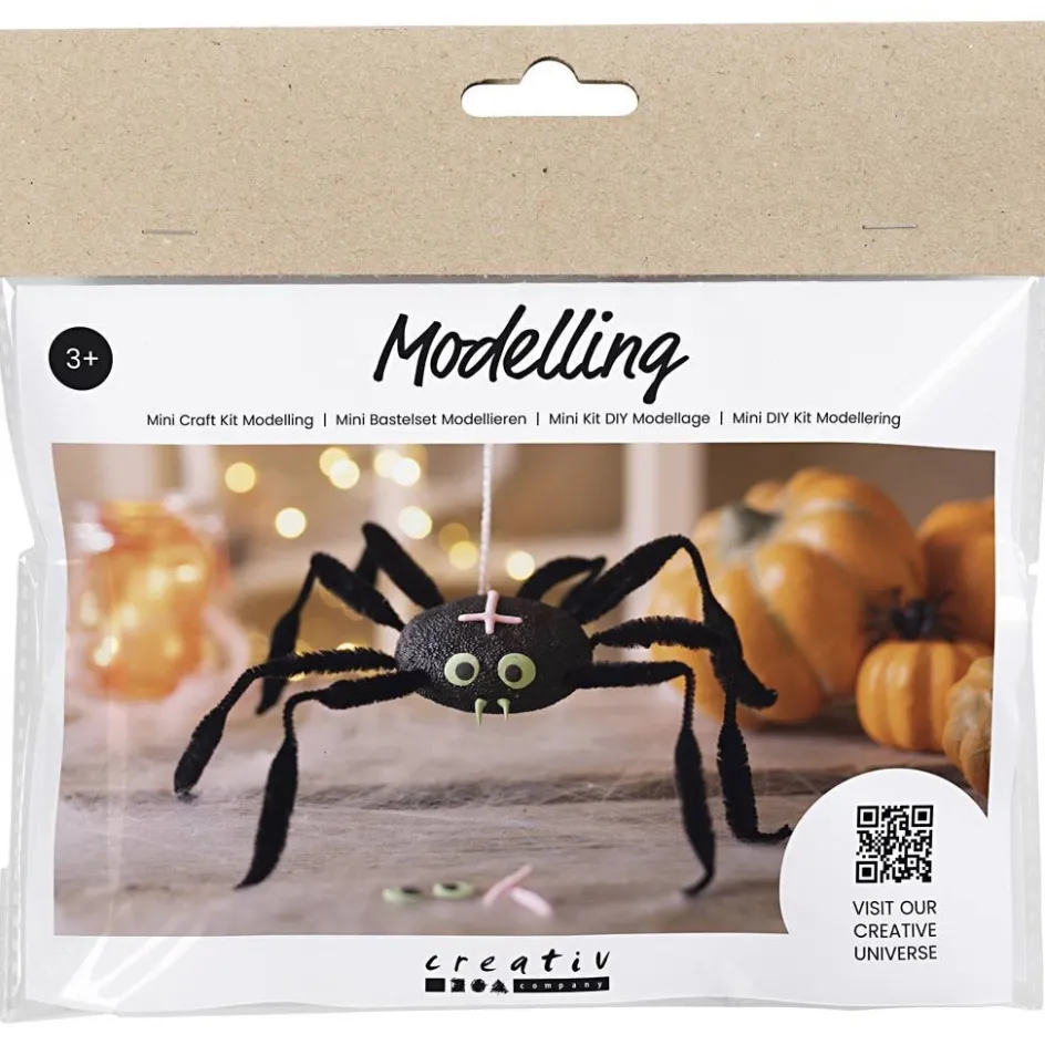 Creativ Company Mini Craft Kit Modelling| Air Drying Clay And Modelling Compounds|Diy-Kits, Modelling And Casting