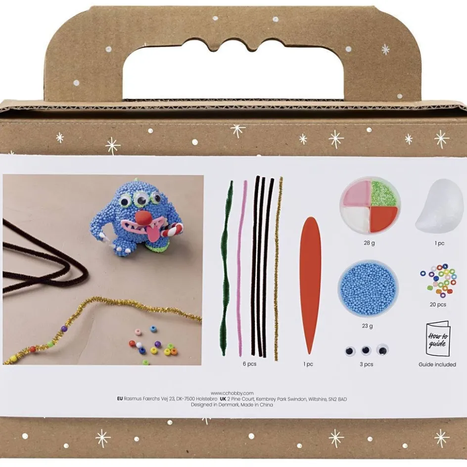 Creativ Company Mini Craft Kit Modelling| Air Drying Clay And Modelling Compounds|Diy-Kits, Modelling And Casting
