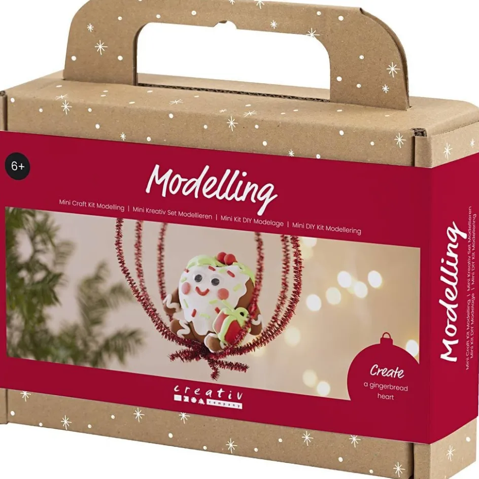 Creativ Company Mini Craft Kit Modelling| Air Drying Clay And Modelling Compounds|Diy-Kits, Modelling And Casting