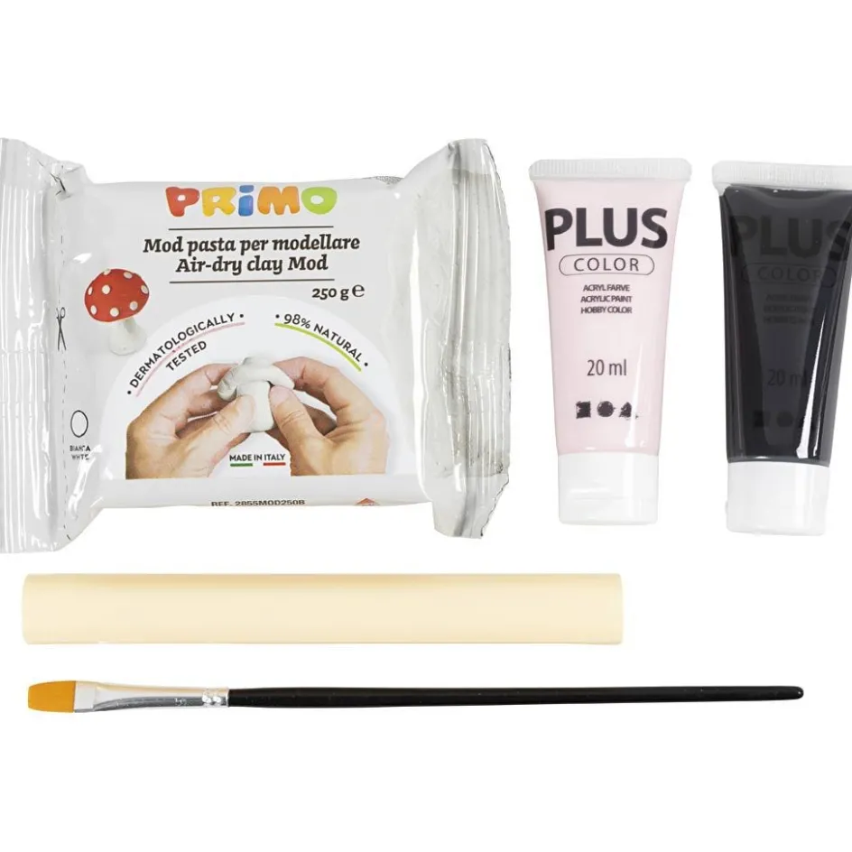 Creativ Company Mini Craft Kit Modelling| Air Drying Clay And Modelling Compounds|Diy-Kits, Modelling And Casting