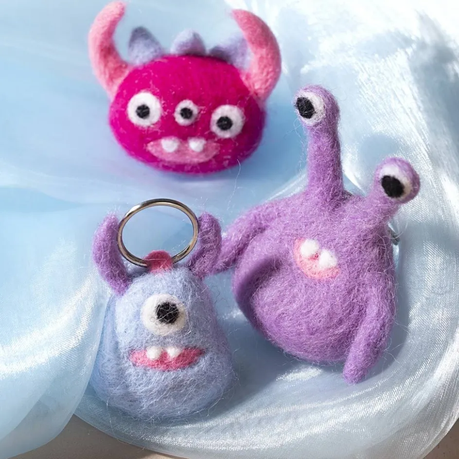 Creativ Company Mini Craft Kit Needle Felting| Wool|Diy-Kits, Textiles And Yarn