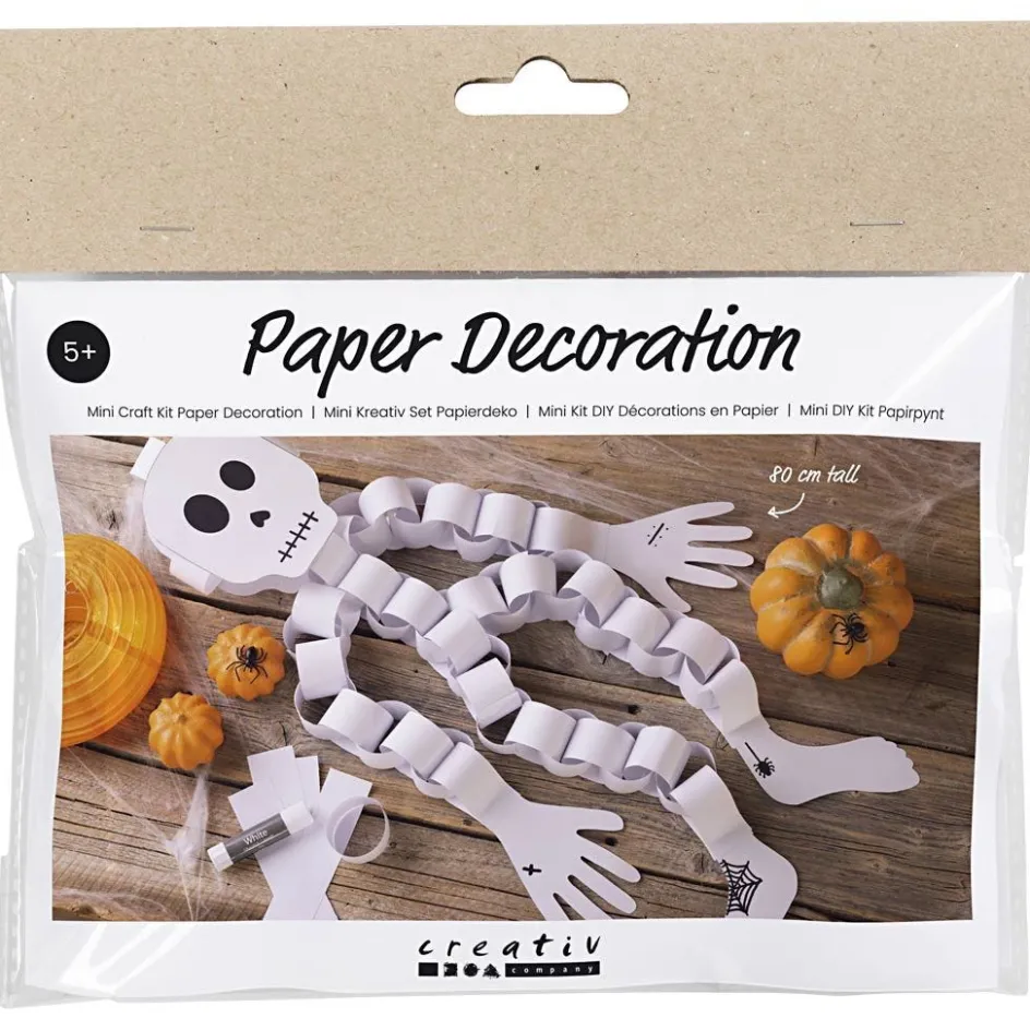 Creativ Company Mini Craft Kit Paper Decorations| Paper And Card|Paper Decorations And Paper Figures