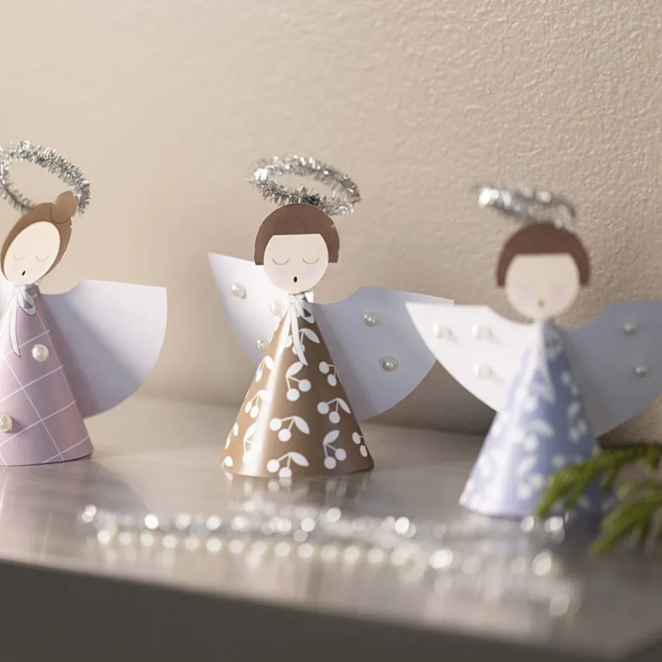 Creativ Company Mini Craft Kit Paper Decorations| Paper Decorations And Paper Figures|Paper And Card
