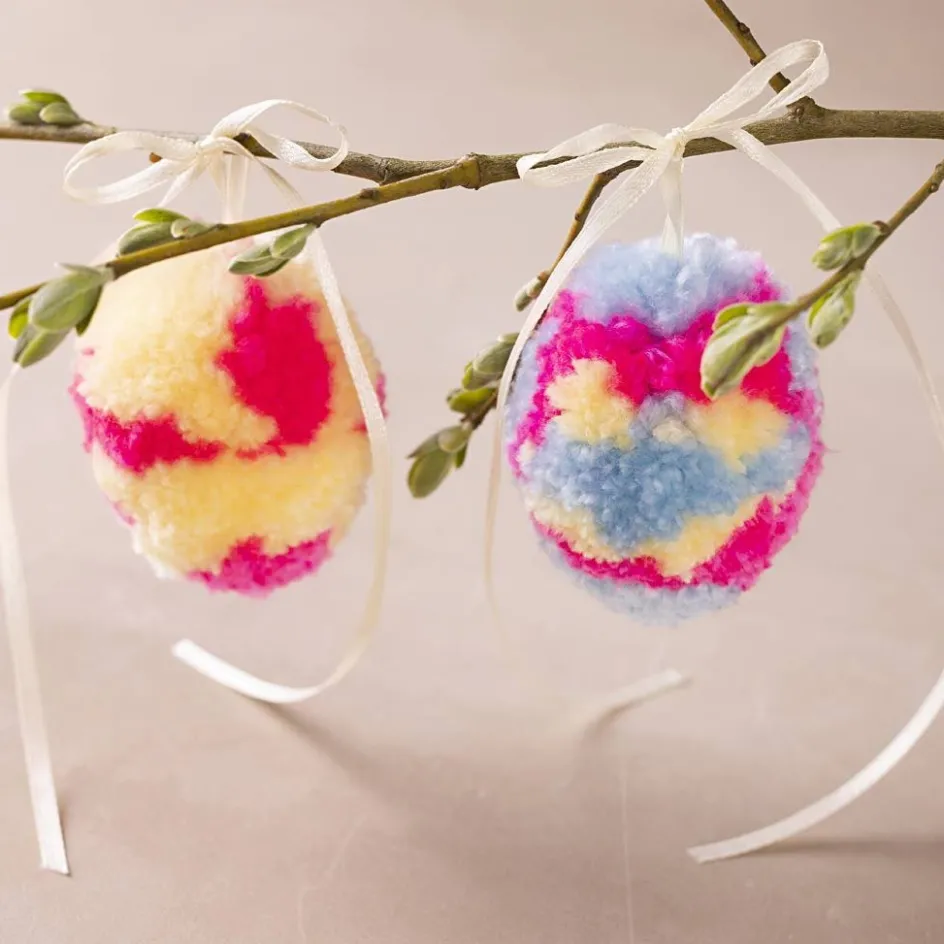 Creativ Company Mini Craft Kit Pompom| Weaving, Rug Making And Pom Poms|Diy-Kits, Textiles And Yarn