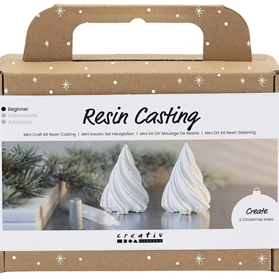 Creativ Company Mini Craft Kit Resin Casting| Resin Cast|Moulds