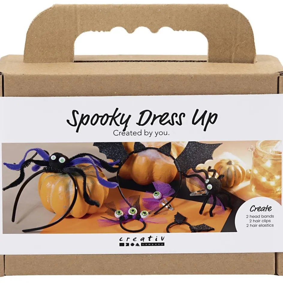 Creativ Company Mini Craft Kit Spooky Dress-Up| Beads|Diy-Kits, Beads And Jewellery Making