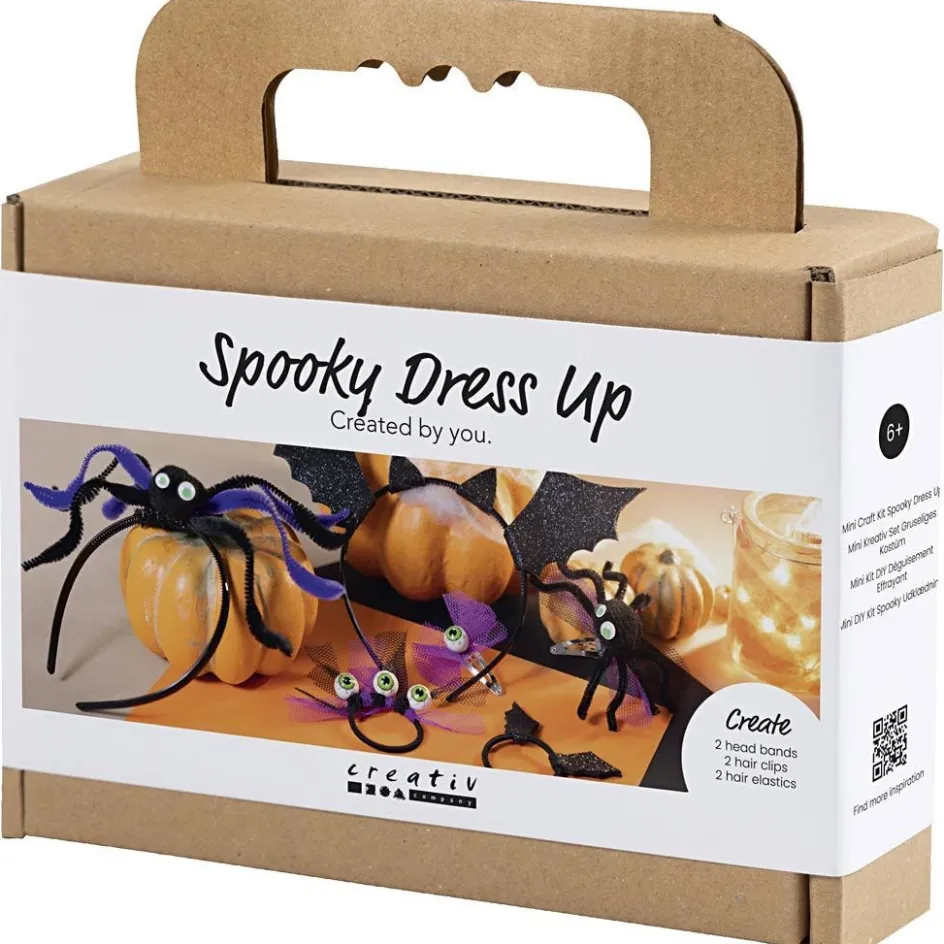 Creativ Company Mini Craft Kit Spooky Dress-Up| Beads|Diy-Kits, Beads And Jewellery Making