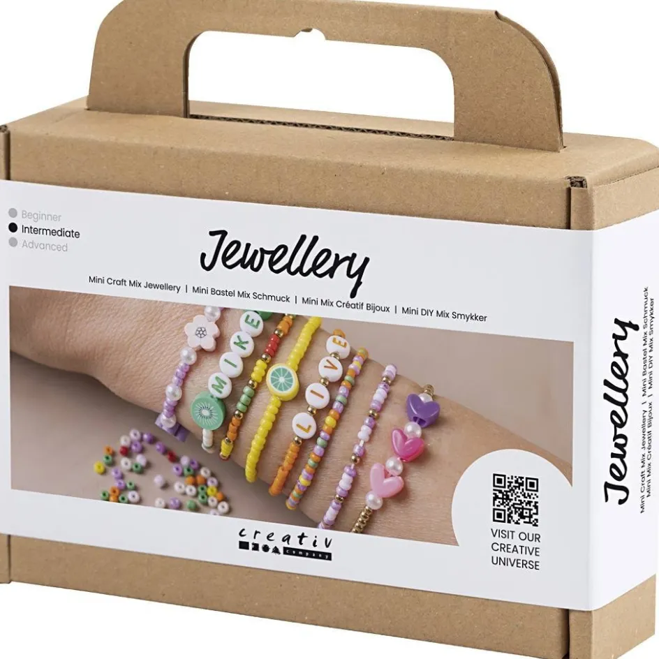 Creativ Company Mini Craft Mix Jewellery| Beads|Diy-Kits, Beads And Jewellery Making