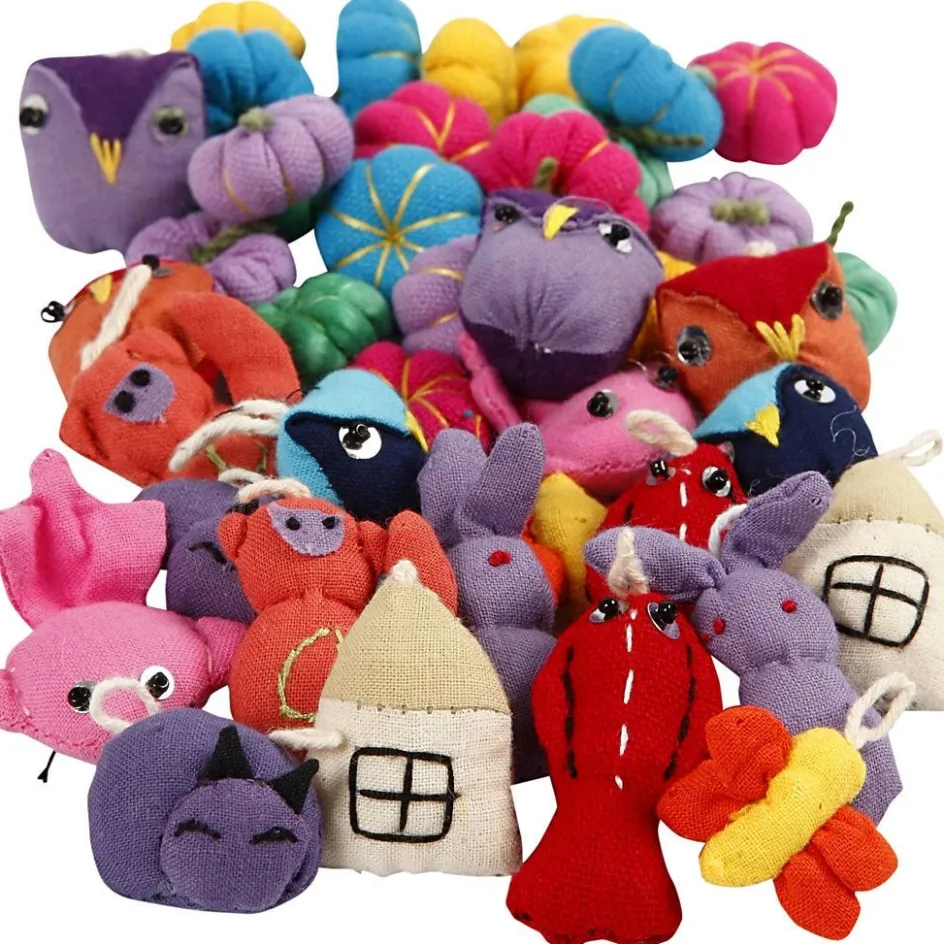 Creativ Company Mini Fabric Animals| Small Decorations