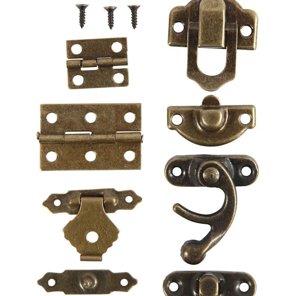 Creativ Company Mini Fittings| Key Rings And Badges